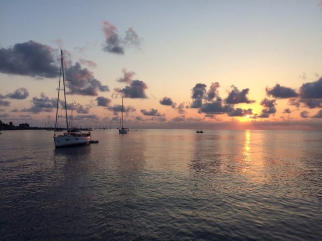  El mar al atardecer 
